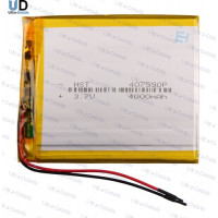 Аккумулятор универсальный 407590 3,7v Li-Pol 4000 mAh (4*75*90 mm) Аккумулятор универсальный 407590 3,7v Li-Pol 4000 mAh (4*75*90 mm)