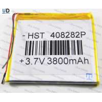 Аккумулятор универсальный 408282 3,7v Li-Pol 3800 mAh (4*82*82 mm) Аккумулятор универсальный 408282 3,7v Li-Pol 3800 mAh (4*82*82 mm)