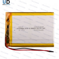 Аккумулятор универсальный 386590 3,7v Li-Pol 3200 mAh (3.8*65*90 mm)