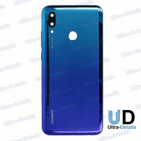 Задняя крышка для Huawei P Smart 2019 со стеклом камеры (синий) Задняя крышка для Huawei P Smart 2019 со стеклом камеры (синий)