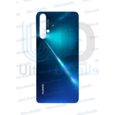 Задняя крышка для Huawei Nova 5T (YALE-L61A) синий Premium