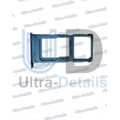 Лоток SIM для Huawei 10 Lite (HRY-LX1) / Honor 10i (HRY-LX1T) синий