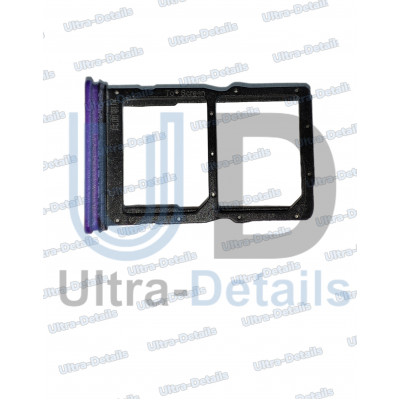 Лоток SIM для Huawei Honor 30S фиолетовый