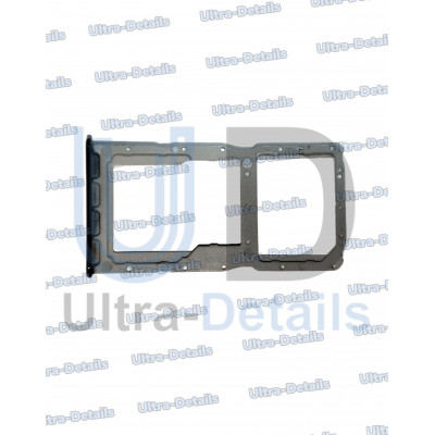 Лоток SIM для Huawei P30 Lite / Honor 20 Lite/20S (MAR- LX1M/MAR-LX1H)  черный