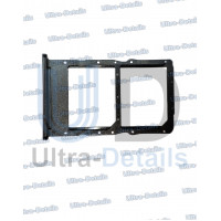 Лоток SIM для Huawei P40 Lite (JNY-LX1) черный Лоток SIM для Huawei P40 Lite (JNY-LX1) черный