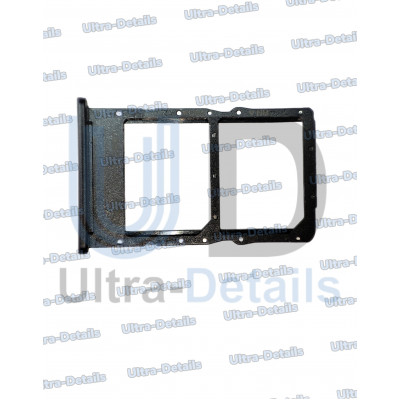 Лоток SIM для Huawei P40 Lite  (JNY-LX1) черный