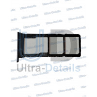 Лоток SIM для Huawei P40 Lite E (ART-L29) черный Лоток SIM для Huawei P40 Lite E (ART-L29) черный
