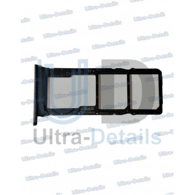 Лоток SIM для Huawei P40 Lite E (ART-L29)  черный