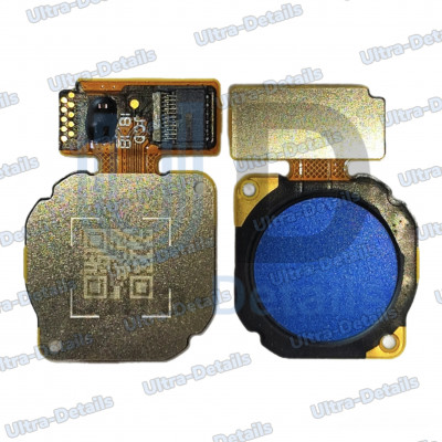 Шлейф отпечатка пальца для Huawei Honnor 10 Lite синий Шлейф отпечатка пальца для Huawei Honnor 10 Lite синий