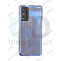Задняя крышка для Huawei P40 (ANA-NX9) со стеклом камеры (серебро) Задняя крышка для Huawei P40 (ANA-NX9) со стеклом камеры (серебро)