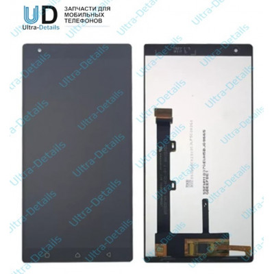 Дисплей для Lenovo Vibe X3 в сборе с тачскрином (черный)