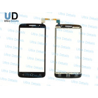 Тачскрин для Alcatel OT-7043Y (POP 2) (5") (черный) Тачскрин для Alcatel OT-7043Y (POP 2) (5") (черный)