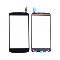 Тачскрин для Alcatel OT-5044 (U5) черный Тачскрин для Alcatel OT-5044 (U5) черный