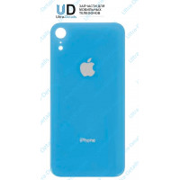 Задняя крышка для iPhone Xr (стекло) голубой Задняя крышка для iPhone Xr (стекло) голубой