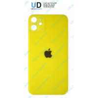 Задняя крышка для iPhone 11 (стекло) желтый Задняя крышка для iPhone 11 (стекло) желтый