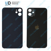 Задняя крышка для iPhone 11 (стекло) Черный Задняя крышка для iPhone 11 (стекло) Черный