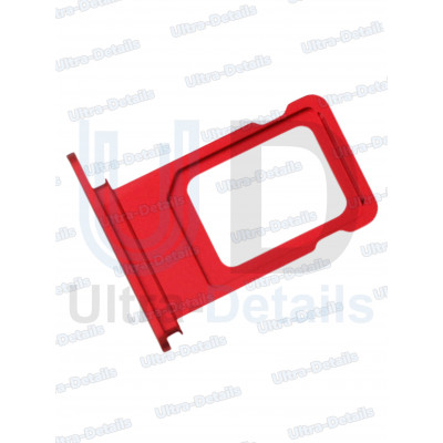 Лоток SIM для iPhone XR красный