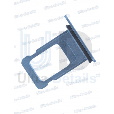 Лоток SIM для iPhone XR синий