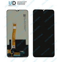 Дисплей для Realme 5 Pro (RMX1971) в сборе с тачскрином (черный)