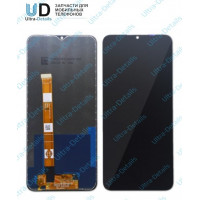 Дисплей для Realme C11/C15 (RMX2185/RMX2180) в сборе с тачскрином (черный)