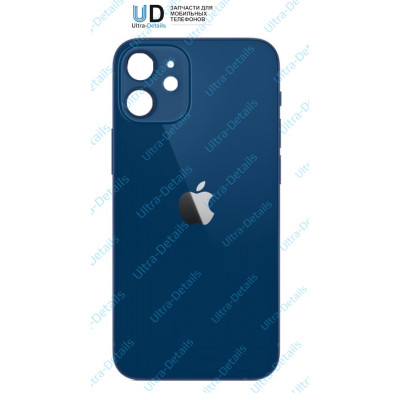 Задняя крышка для iPhone 12 (синий) Premium
