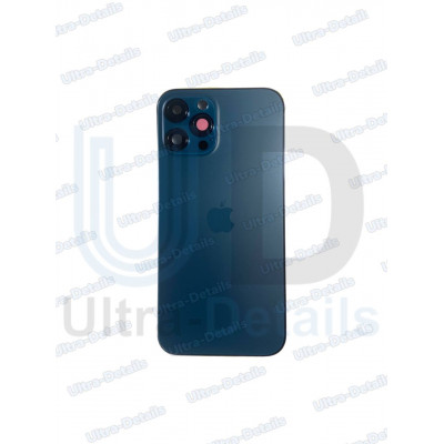 Корпус для iPhone 12 Pro Max синий с MagSafe Premium