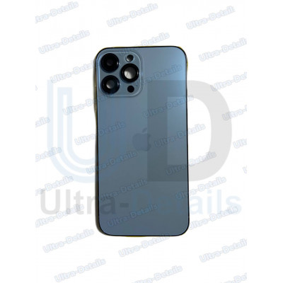 Корпус для iPhone 13 Pro Max голубой с MagSafe Premium
