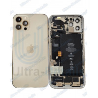 Корпус для iPhone 12 Pro в сборе со шлейфами и АКБ Премиум (золотой) Корпус для iPhone 12 Pro в сборе со шлейфами и АКБ Премиум (золотой)