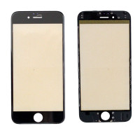 Стекло с рамкой для переклейки iPhone 6 черный (High Copy) Стекло с рамкой для переклейки iPhone 6 черный (High Copy)