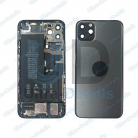 Корпус для iPhone 11 Pro Max в сборе со  шлейфами и АКБ  Премиум (черный)