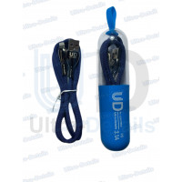 Кабель USB UD для iPhone Lightning, 3.1A, длина 1.0м (синий) Кабель USB UD для iPhone Lightning, 3.1A, длина 1.0м (синий)