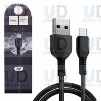 Кабель HOCO X20 для USB-A to iPhone Lightning, 2,4A, длина 2,0м (черный) Кабель HOCO X20 для USB-A to iPhone Lightning, 2,4A, длина 2,0м (черный)
