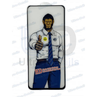 Защитное стекло (K17) для Oppo RENO 5/5 5G/5K/6/K9 5G/Realme GT 5G/GT MASTER/GT NEO/GT NEO 2T/Q3 PRO 5G полное покрытие черный Антистатик