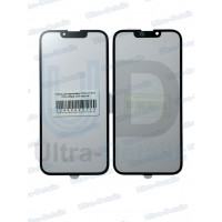 Стекло для переклейки iPhone 13/13 Pro в сборе OCA черный
