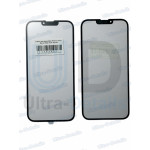 Стекло для переклейки iPhone 13 Pro Max/ iPhone 14 Plus в сборе OCA черный
