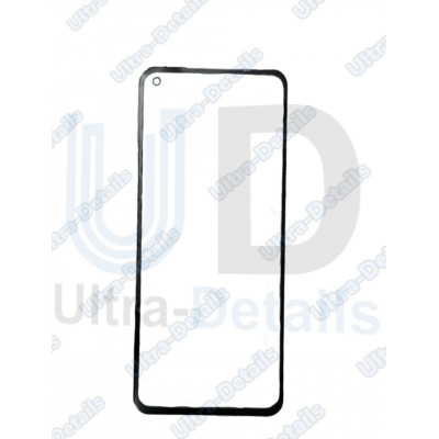 Стекло для переклейки с OCA для Samsung Galaxy A8S черный