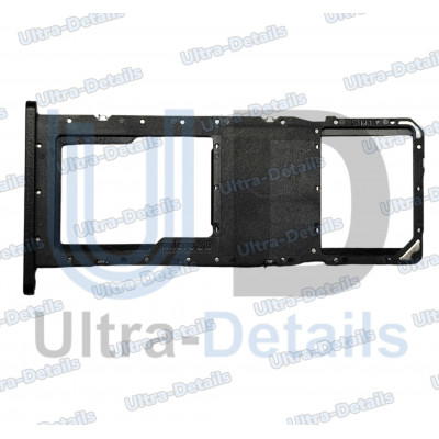 Sim Лоток для Samsung A025 (A02s) черный