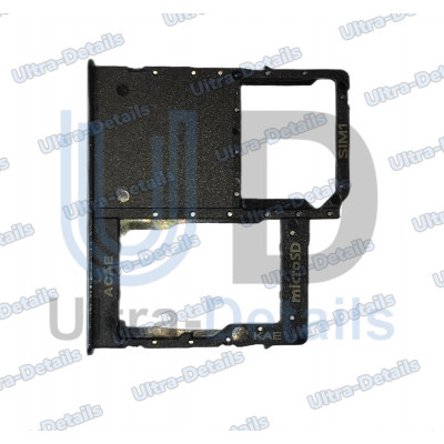 Sim Лоток для Samsung A315 (A31) черный