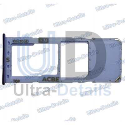 Sim Лоток для Samsung A325 (A32) фиолетовый