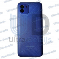 Задняя крышка для Samsung A03 (A035F) со стеклом камеры (синий) Задняя крышка для Samsung A03 (A035F) со стеклом камеры (синий)
