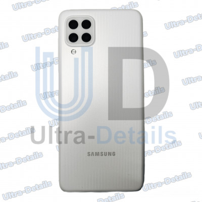 Задняя крышка для Samsung M22 (M225F) со стеклом камеры (белый)