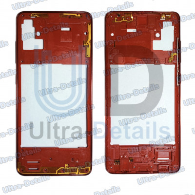 Средняя часть для Samsung A515F (A51) красный