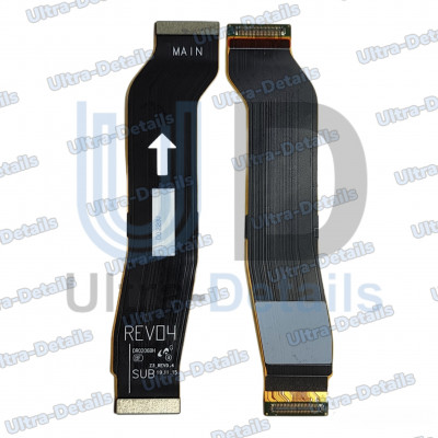 Шлейф межплатный для Samsung S20 Ultra SM-G988 (широкий коннектор) Оригинал