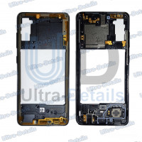 Средняя часть для Samsung A415F (A41) черный Средняя часть для Samsung A415F (A41) черный