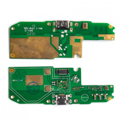 Плата Asus ZB500KL/ZB500KG (ZenFone Go) на системный разъем/микрофон