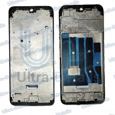 Рамка дисплея для Infinix Smart 6  (X6511) черный Оригинал