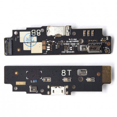 Плата Asus ZB452KG (ZenFone Go) на системный разъем/микрофон
