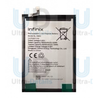 Аккумулятор для Infinix BL-58BX (Infinix Hot 10 Play (X688B) / Hot 11 (X689F) /11 Play/12 Play/30 Play  (X6835B)) Премиум