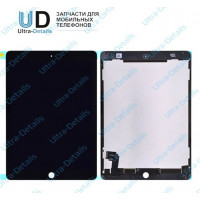 Дисплей для iPad Air 2 в сборе с тачскрином (черный) (A1566/A1567)