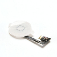 Шлейф Home iPhone 4S (шлейф+кнопка) белый Шлейф Home iPhone 4S (шлейф+кнопка) белый